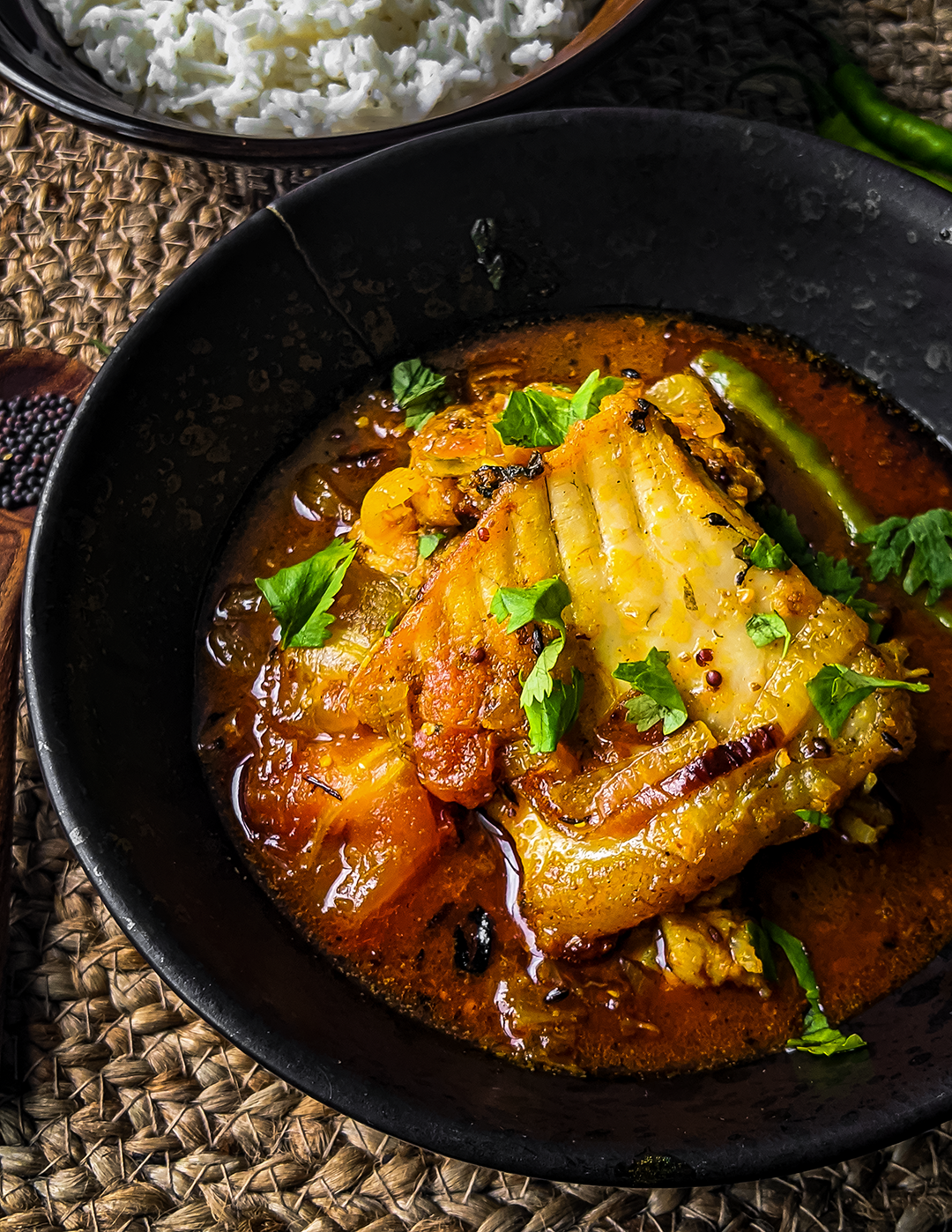 Bengali Fish Curry (Macher Kalia)